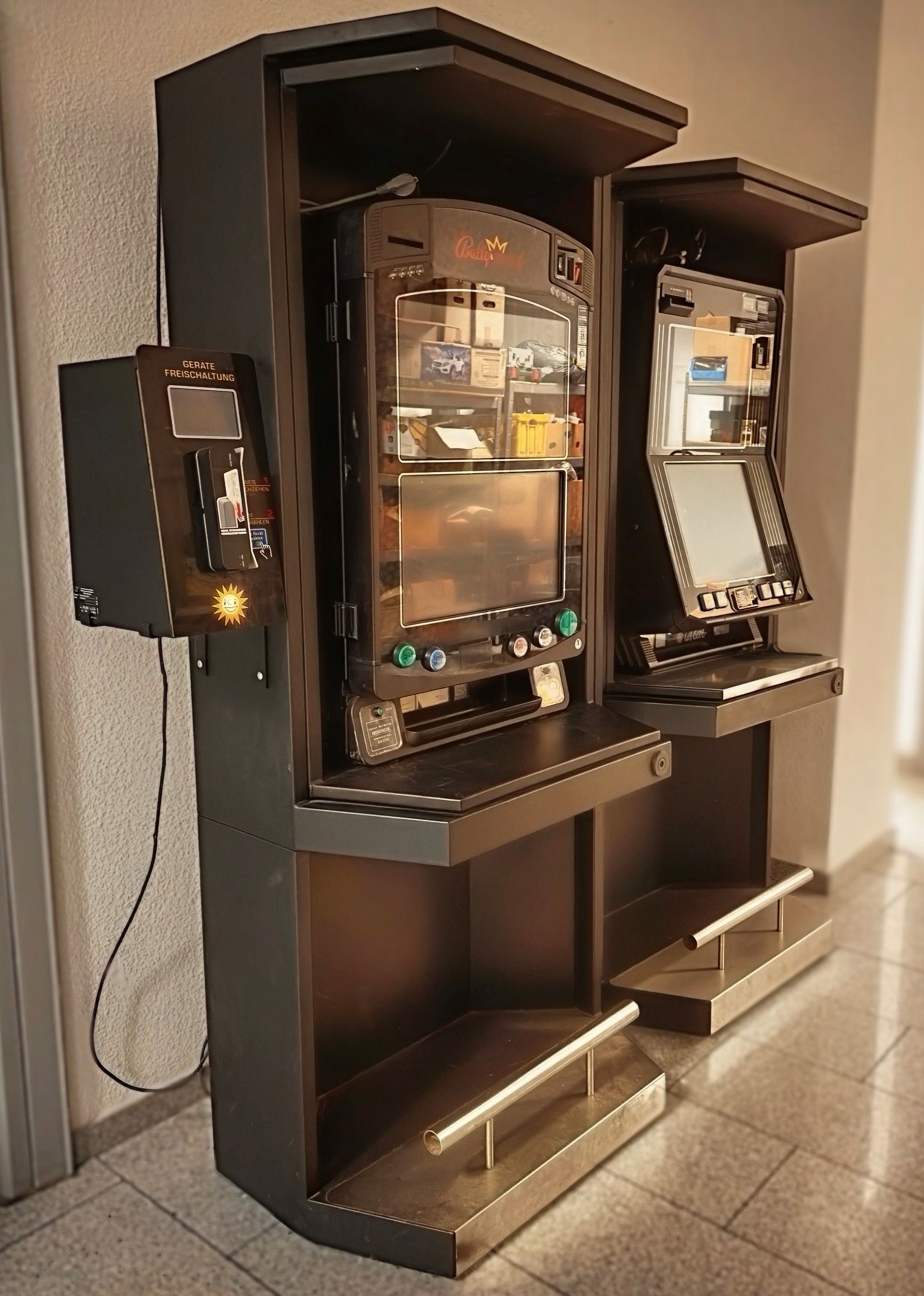 Spielautomaten in unserem Büro in Krefeld